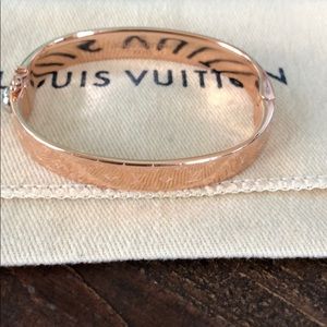 Authentic Louis Vuitton Rose Gold Cuff.